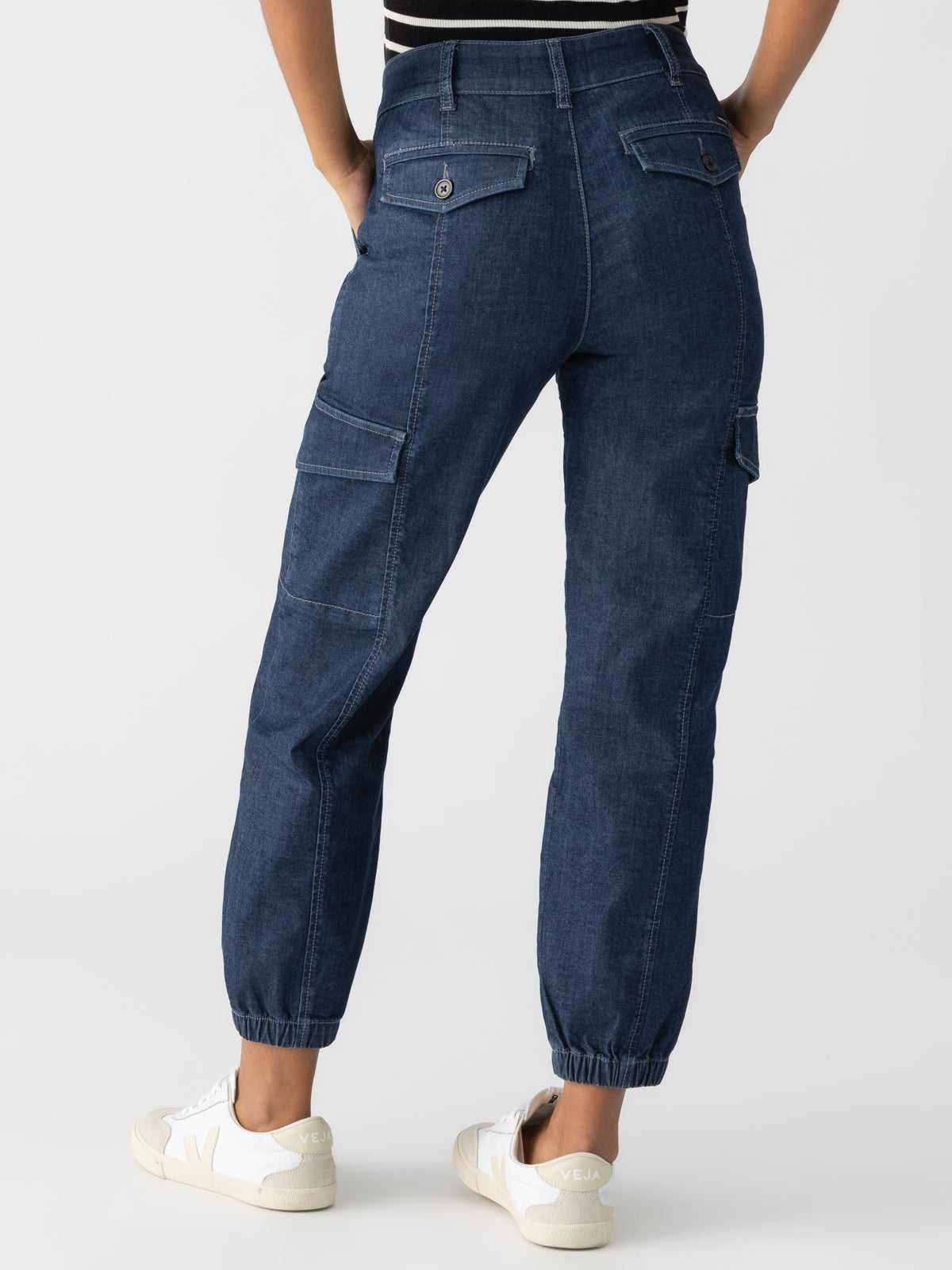 Rebel Denim Cargo Pants