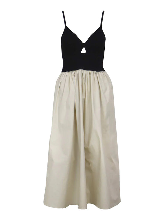 Madrid Mixed Media Dress