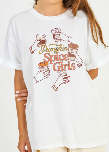 Pumpkin Spice Girls Tee