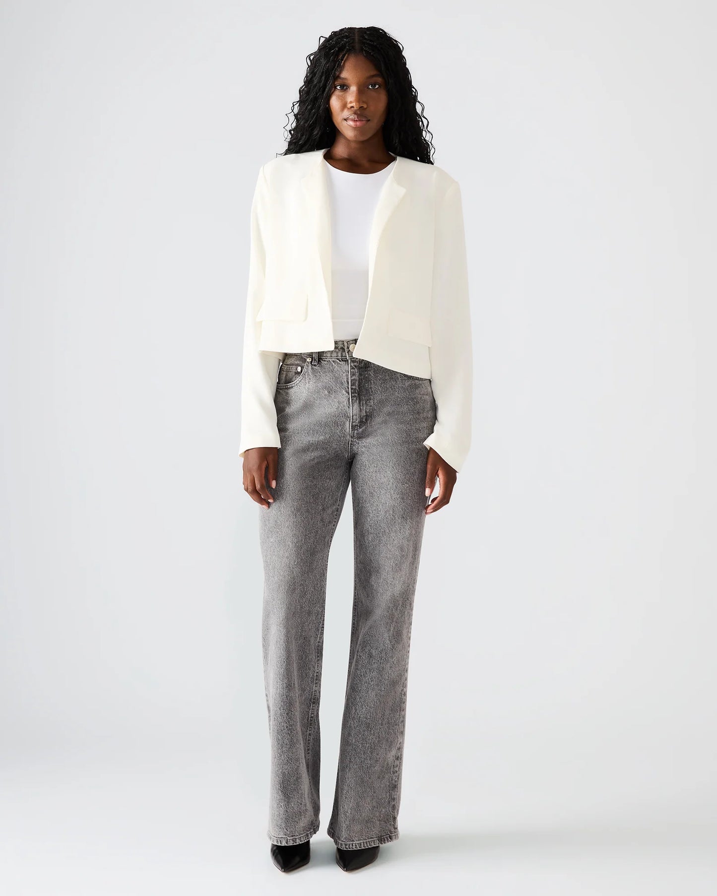 Serenea Blazer in White