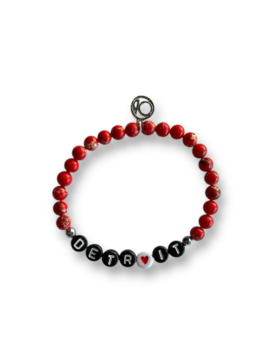 OB Red Detroit Bracelet