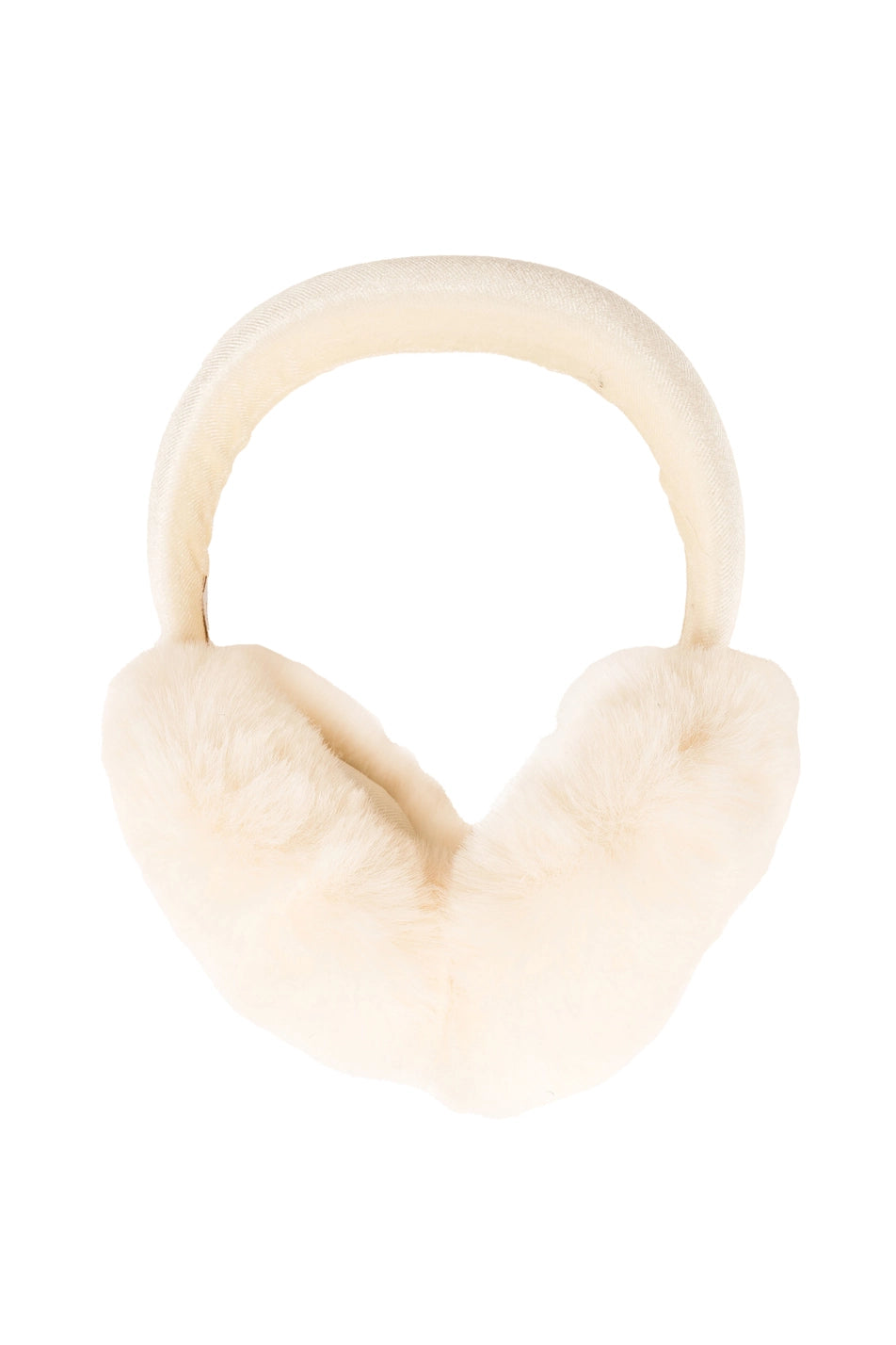 Chloe Velvet Earmuffs Cream