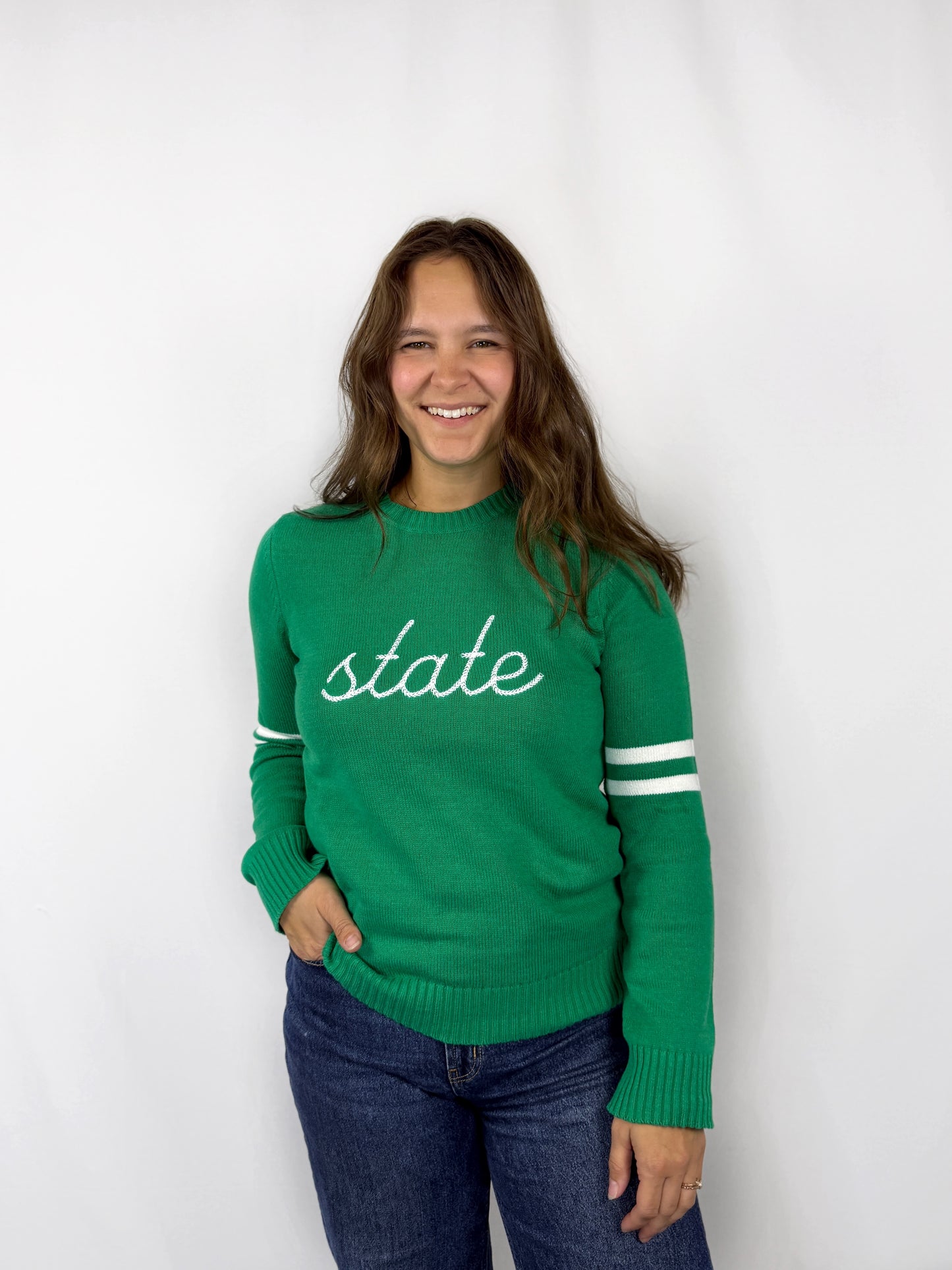 State Crewneck Sweater