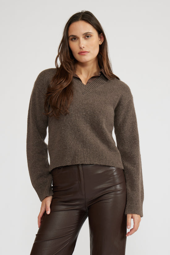 Oren Mixed Media Top