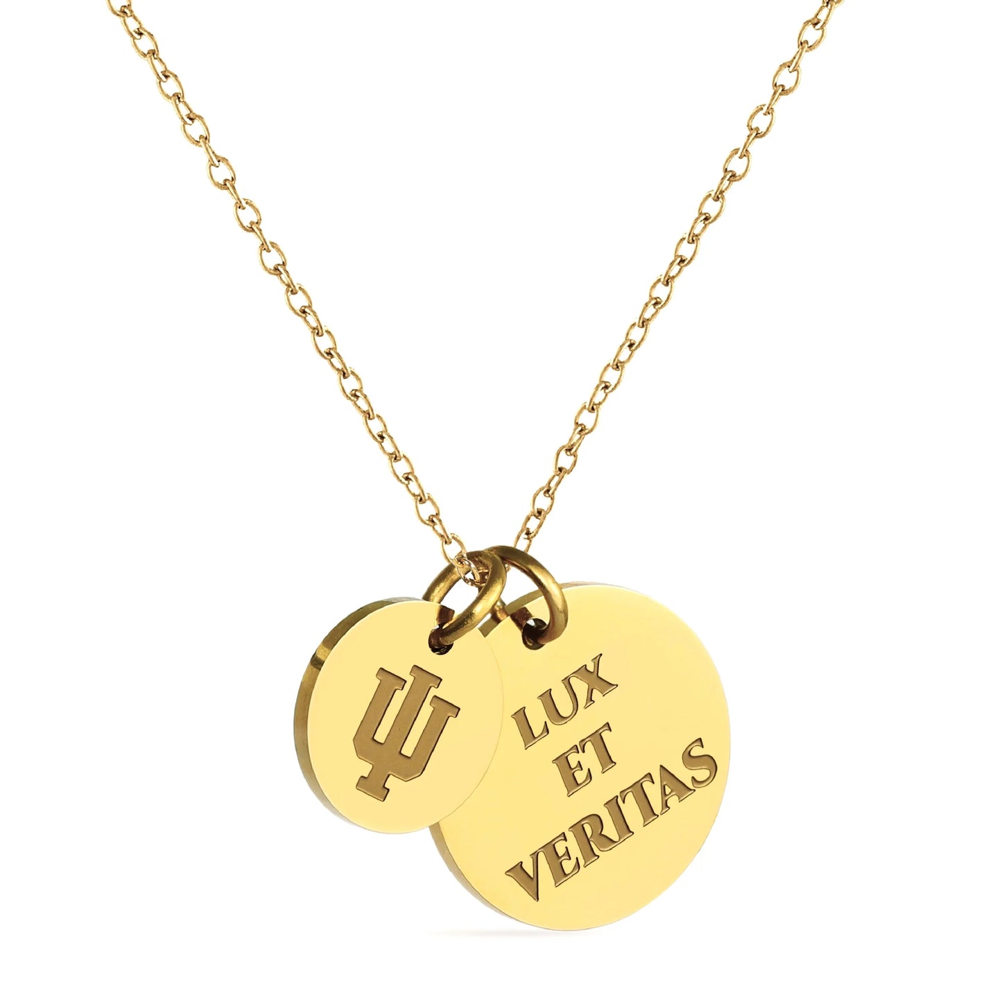 Indiana Coin Charm Necklace