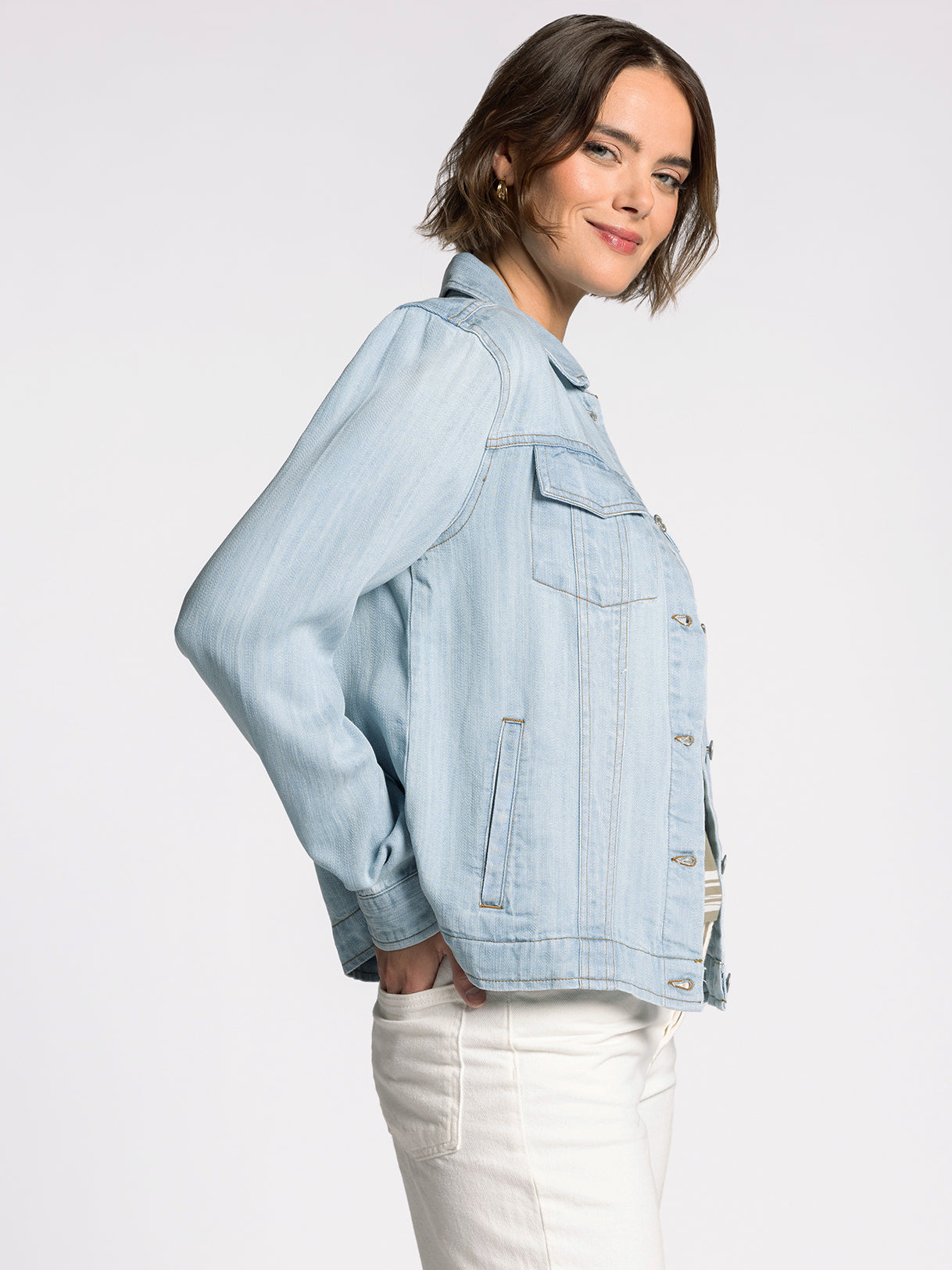 Jackie Jacket in Sun Wash