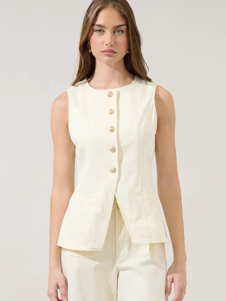 Jeanie Denim Vest