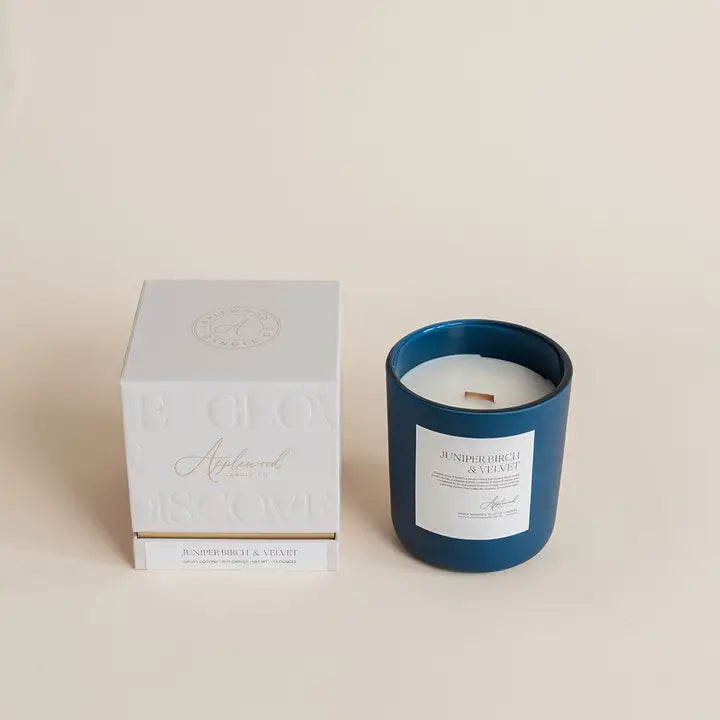 Juniper Birch & Velvet Luxury Candle