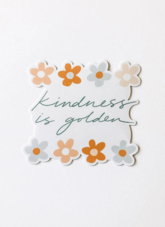 Kindness is Golden Sticker