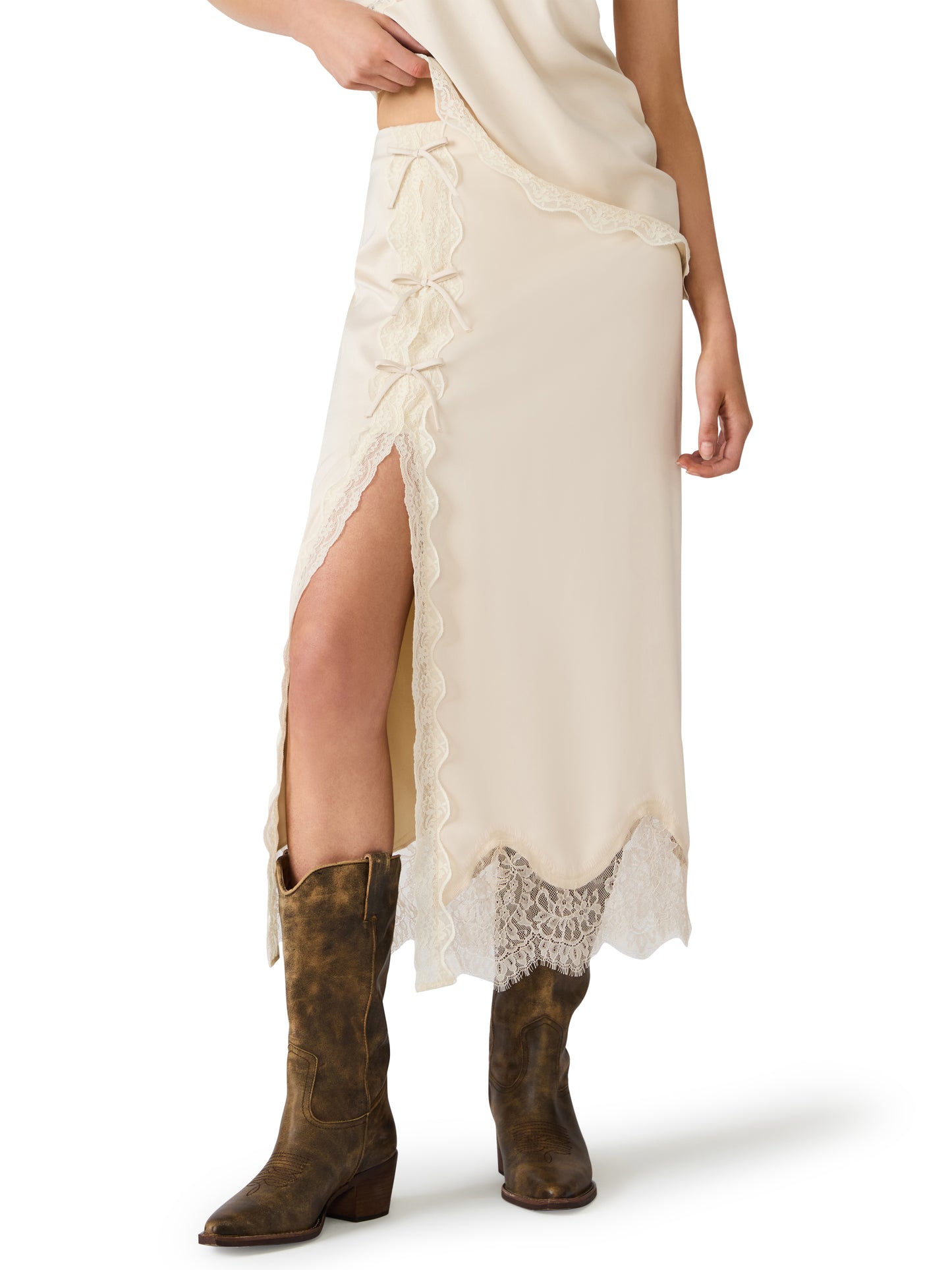 Lissandra Skirt in Ivory