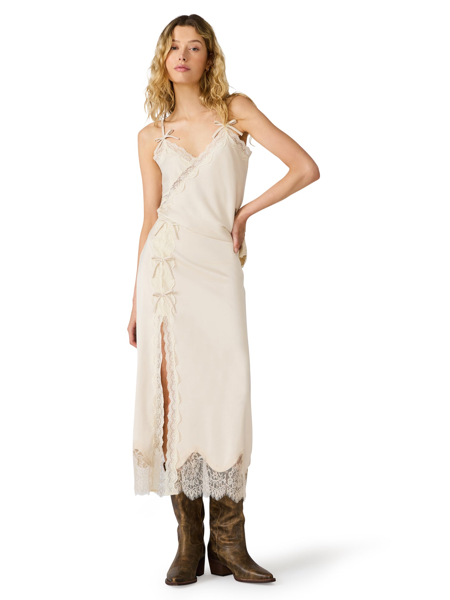 Lissandra Skirt in Ivory