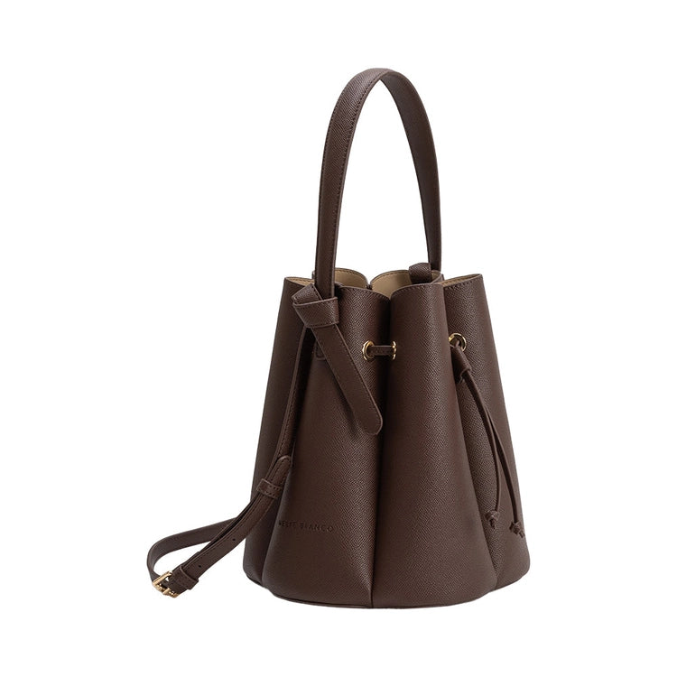 Laguna Recycled Vegan Leather Bag in Chocolate