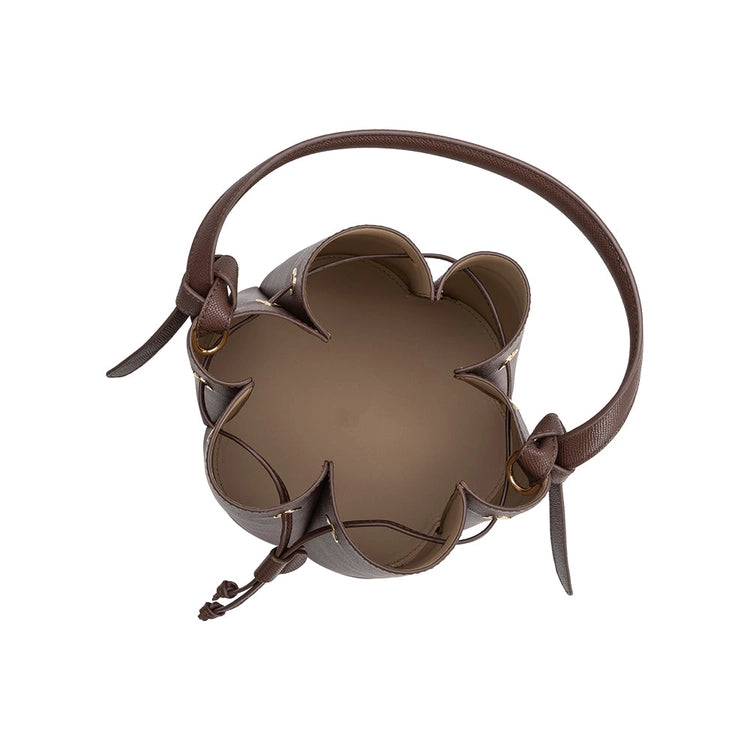 Laguna Recycled Vegan Leather Bag in Chocolate