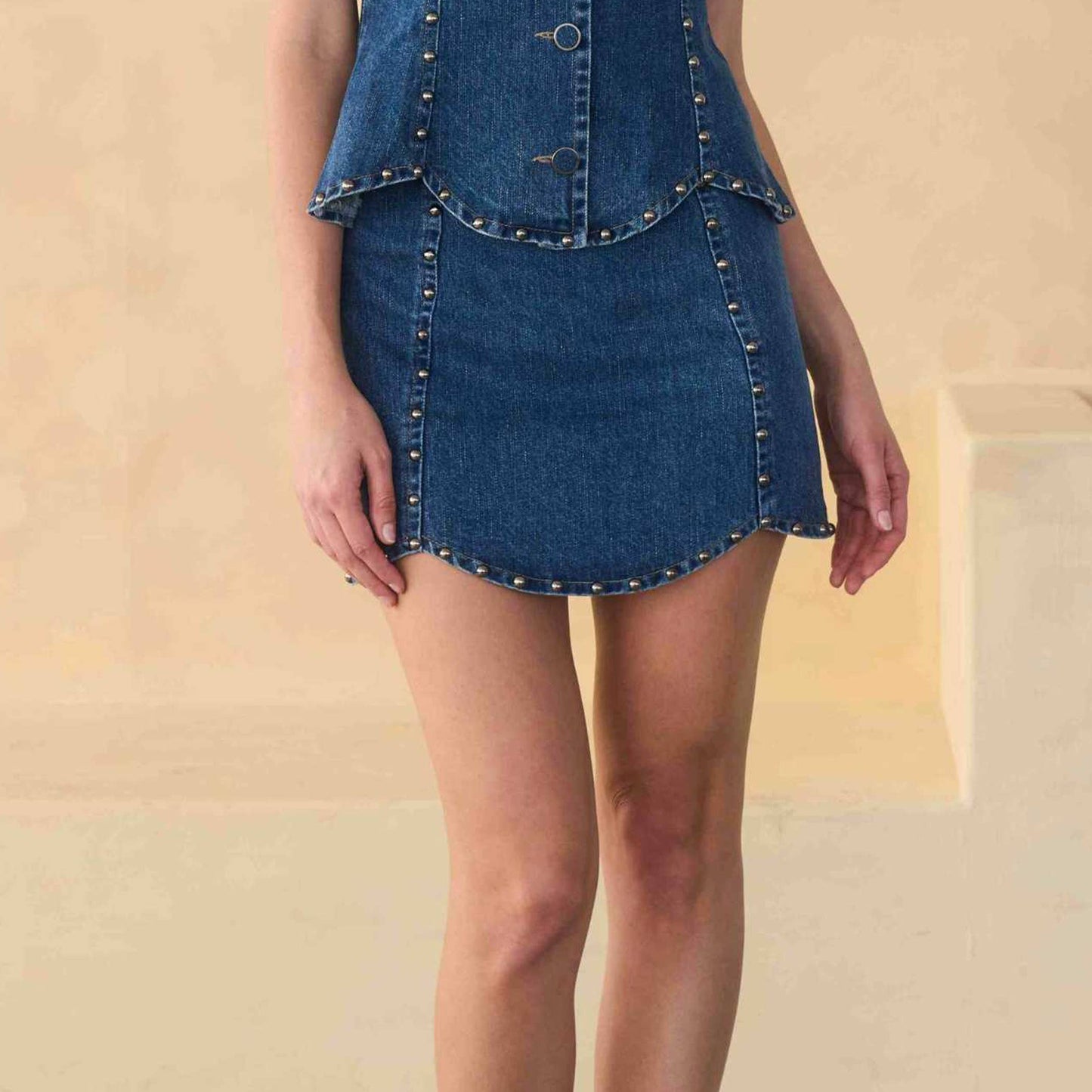 Lennon Denim Skirt