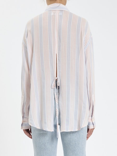 Lotus Tie Back Long Sleeved Shirt