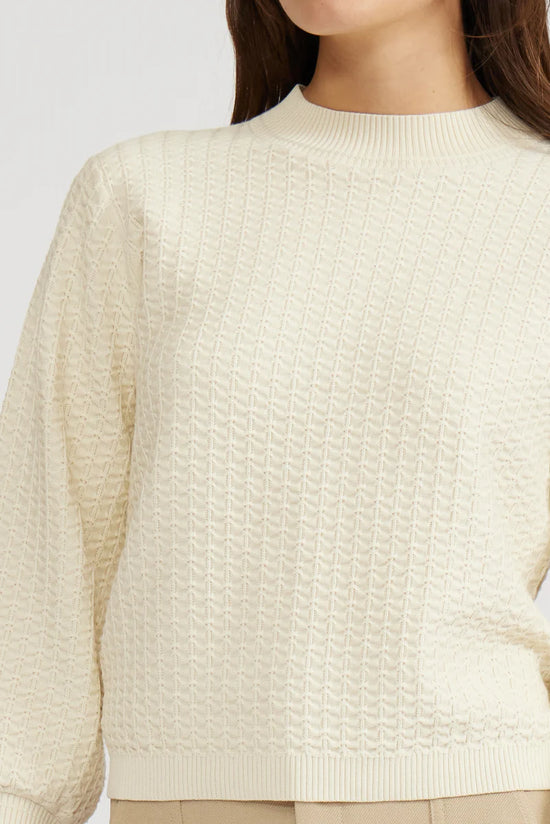 Britney Textured Knit Sweater