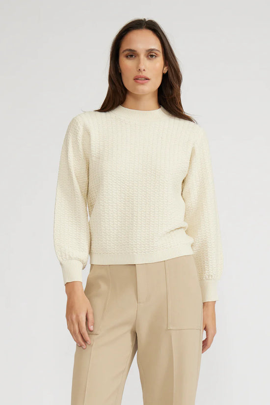 Britney Textured Knit Sweater