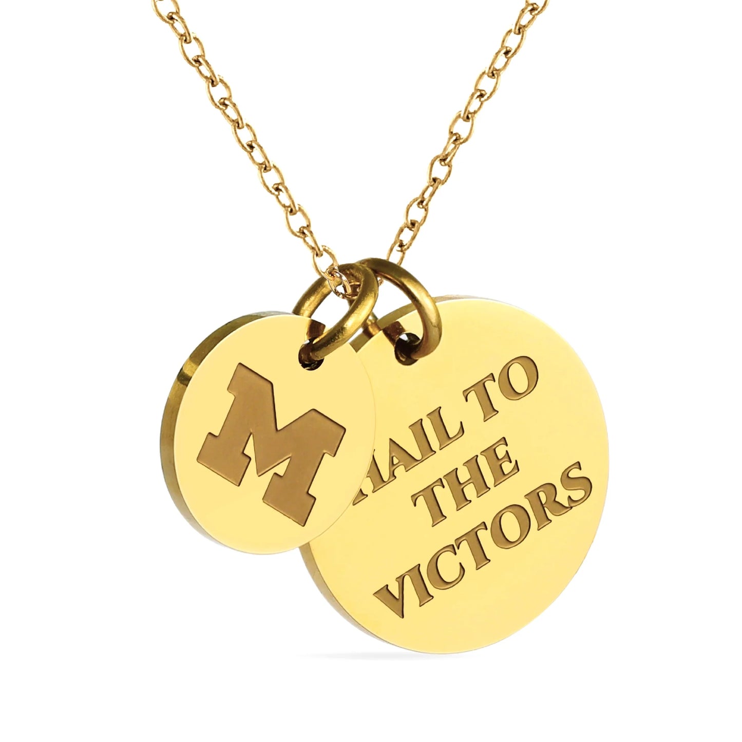 University of Michigan Charm Necklace