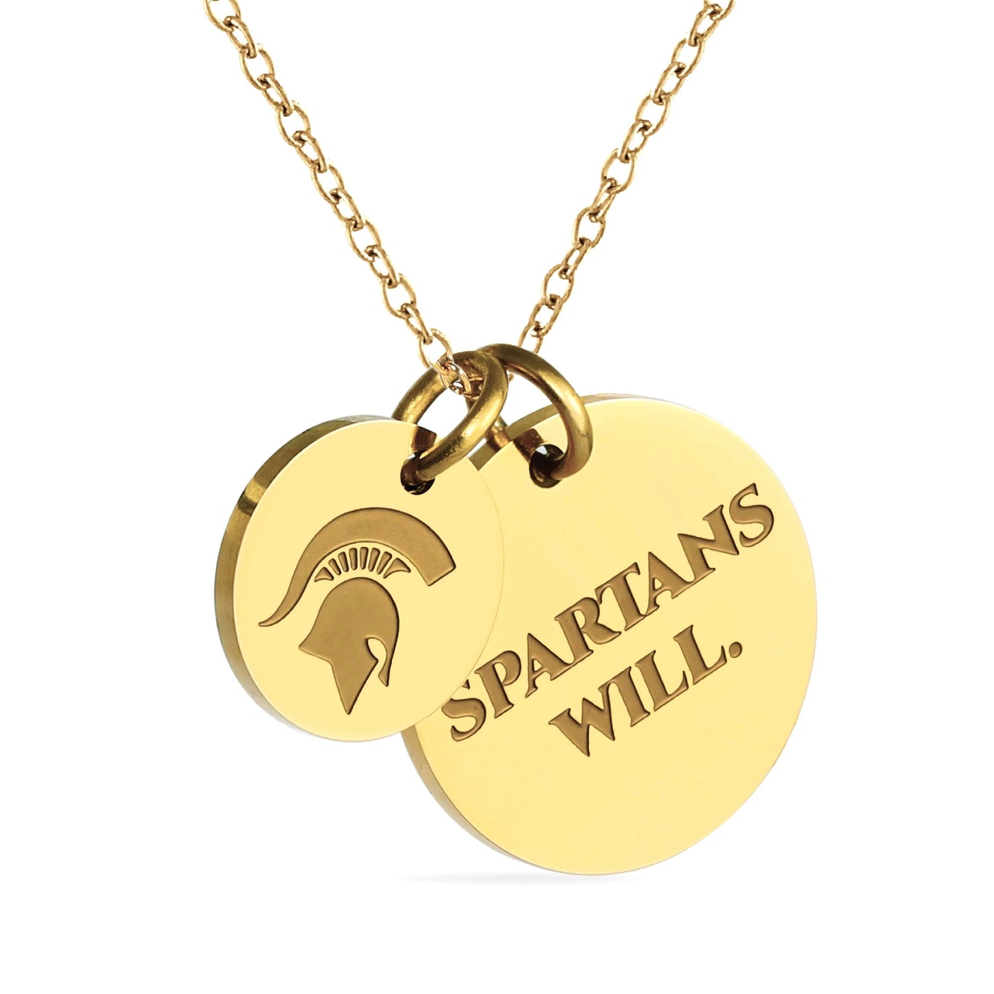 MSU Spartan Necklace