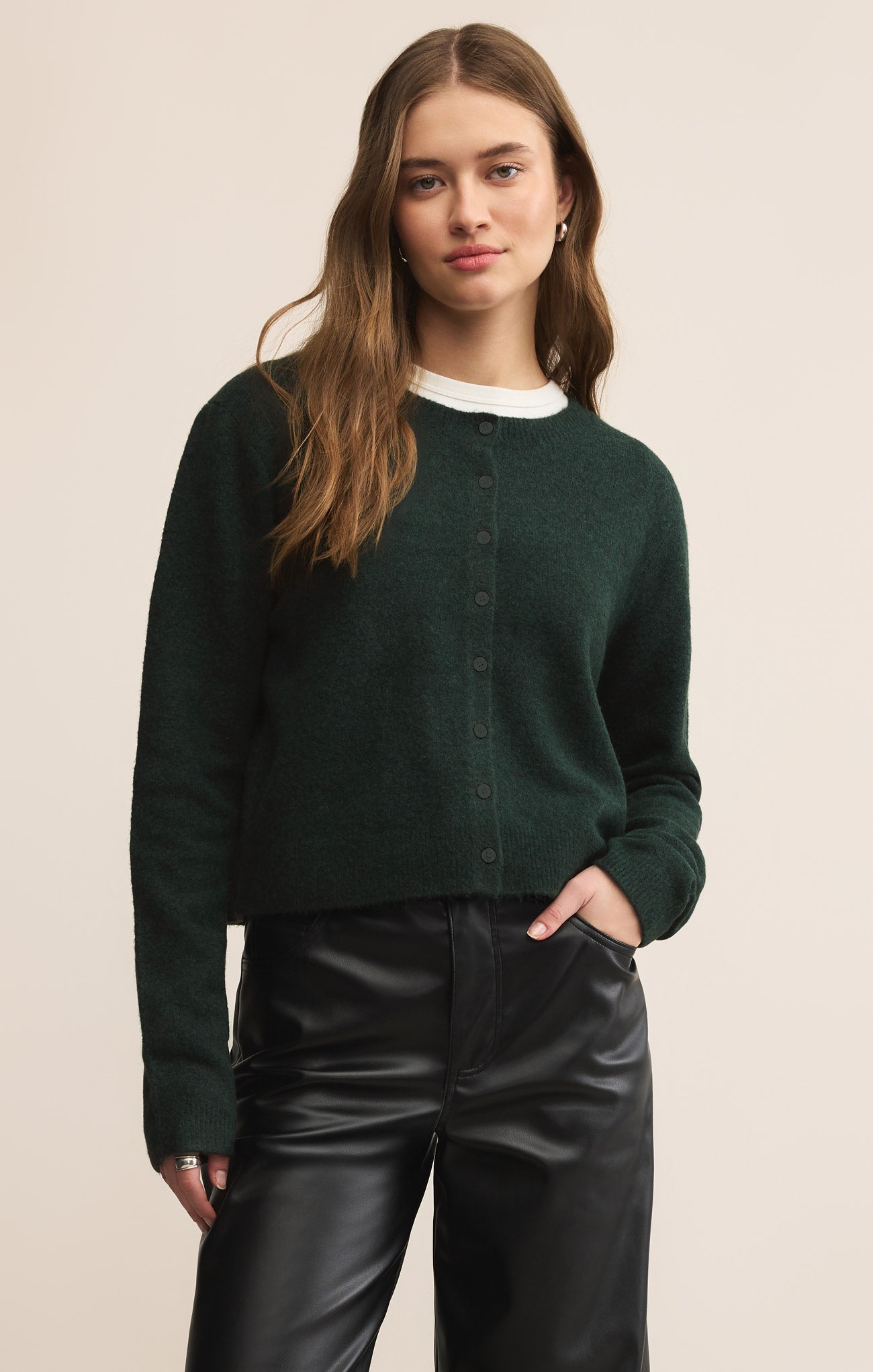 Medina Cardigan Garland Green