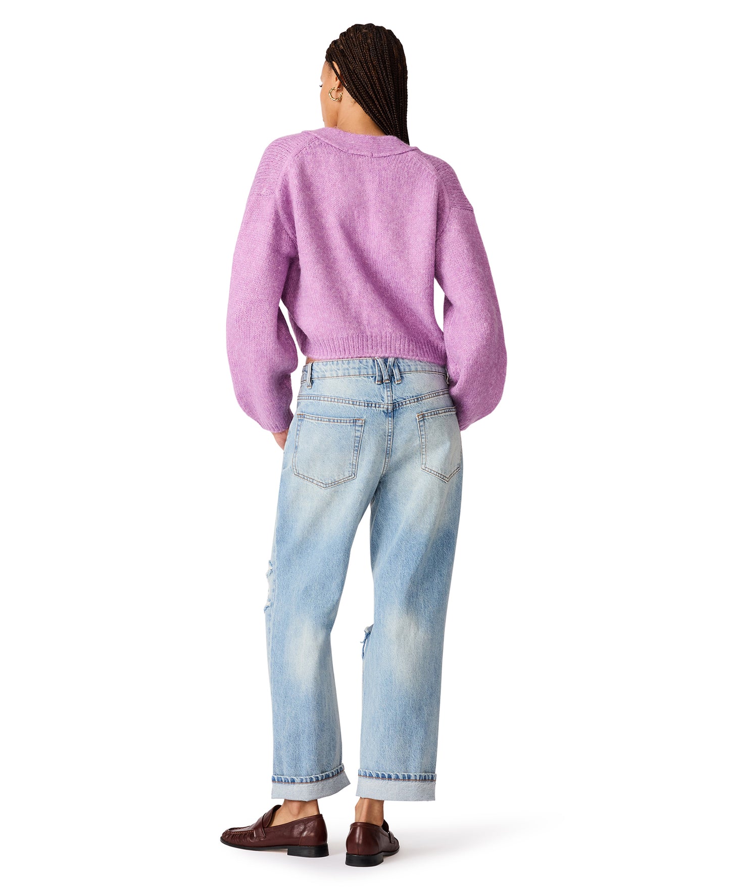 Mica Sweater in Dusty Lavender