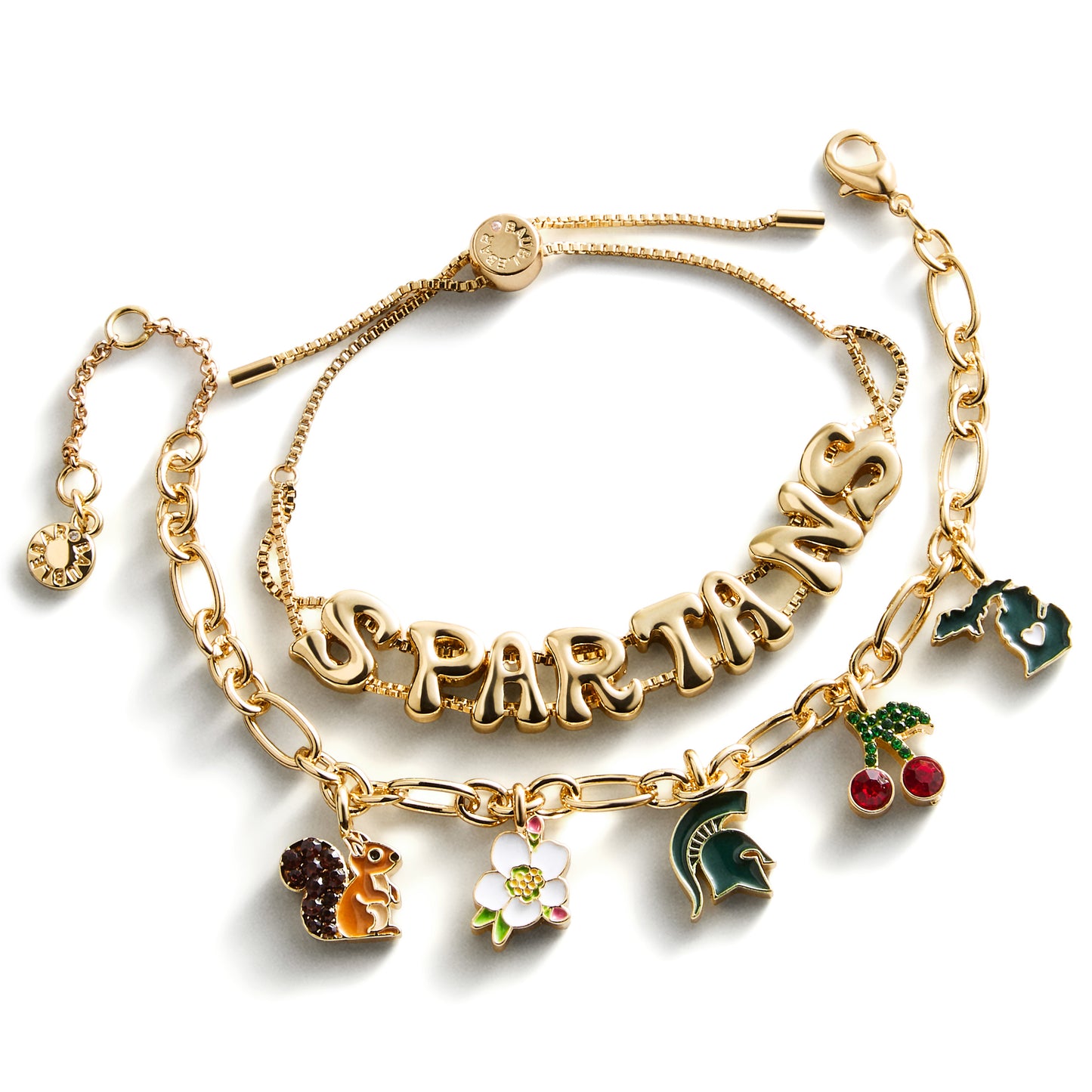 Michigan State University Charm Bracelet Set