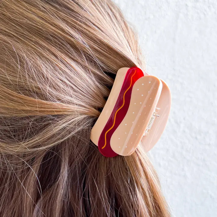 Midi Hot Dog Hair Clip