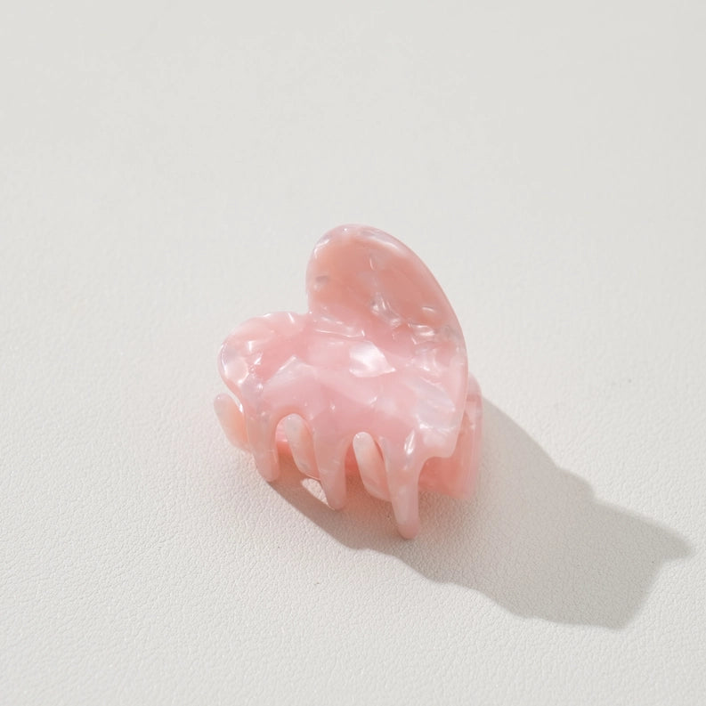 Mini Heart Claw Clip