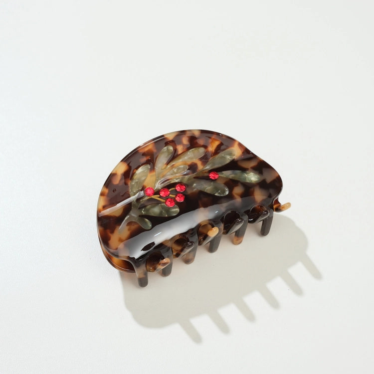 Mistletoe Sprig Claw Clip