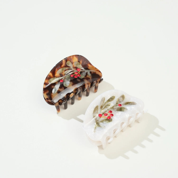 Mistletoe Sprig Claw Clip