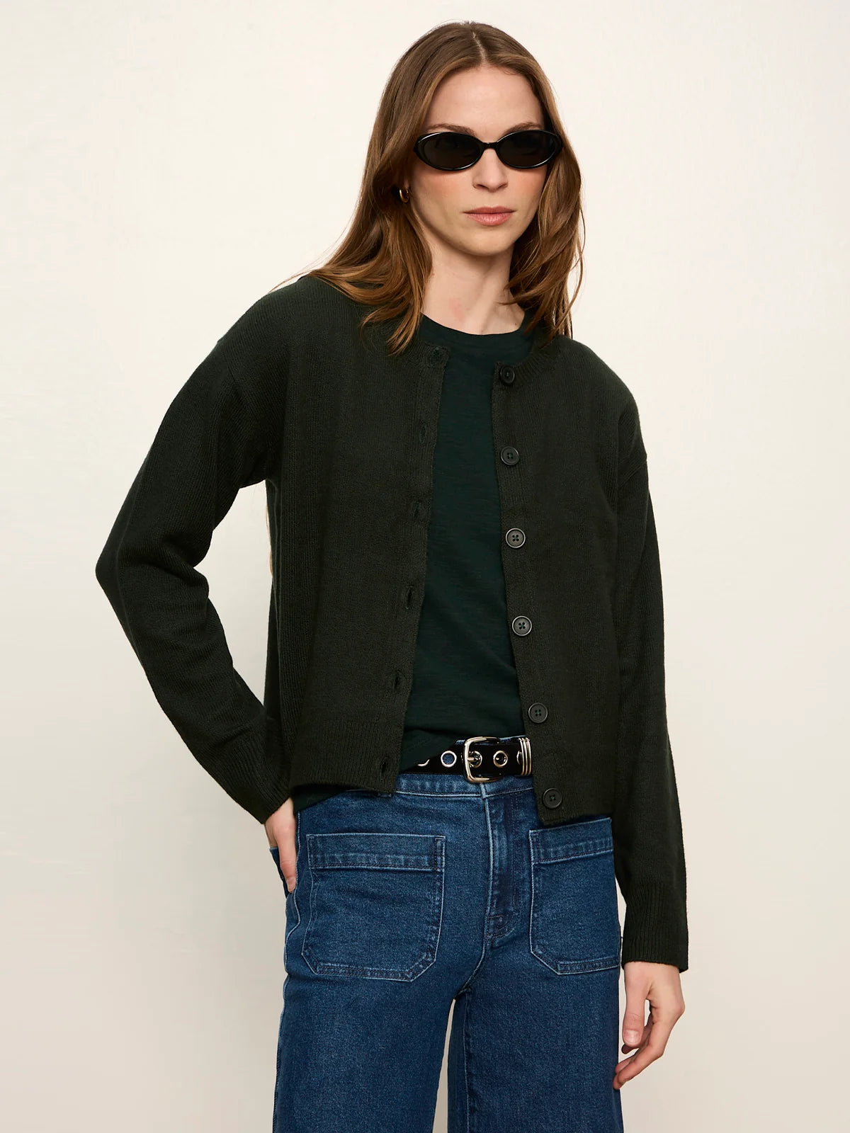 Must-Have Cardigan in Forest