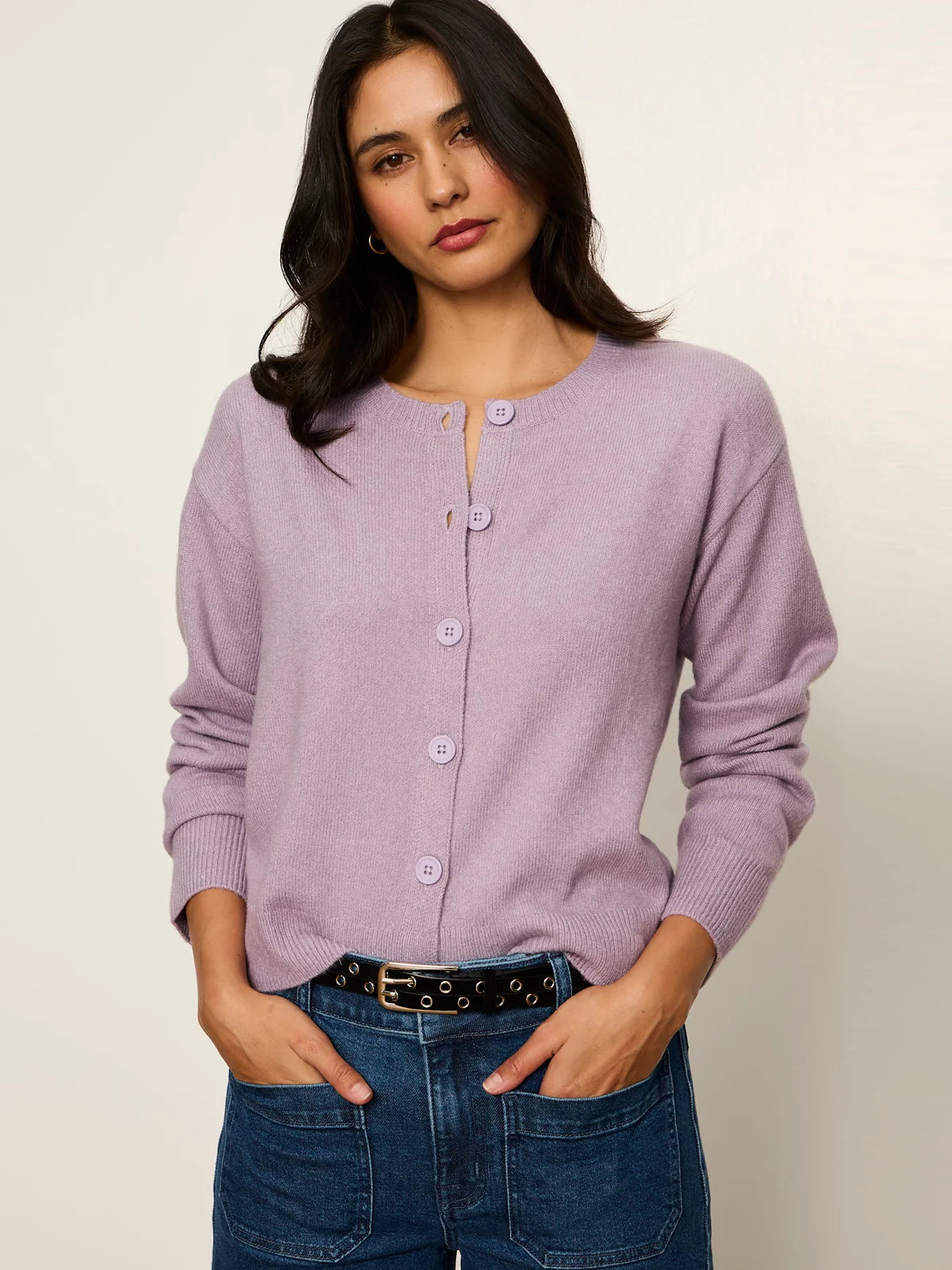 Must-Have Cardigan in Purple Haze