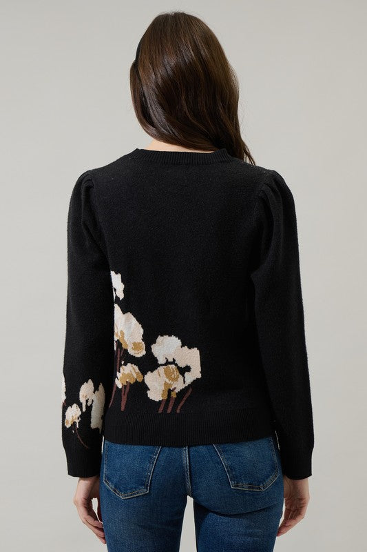 Nathalia Floral Sweater