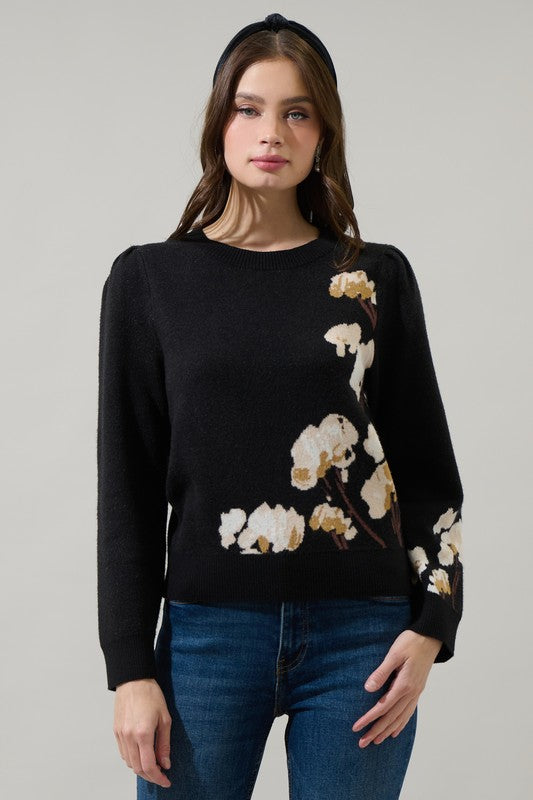 Nathalia Floral Sweater