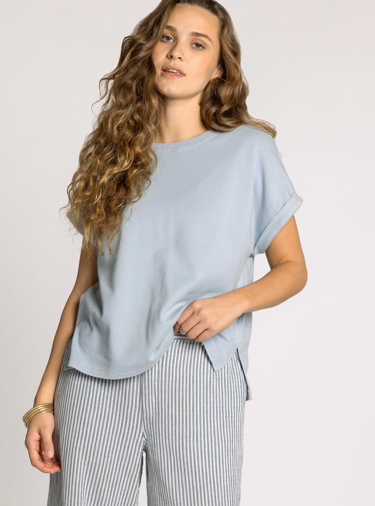 Nova Top in Light Wash