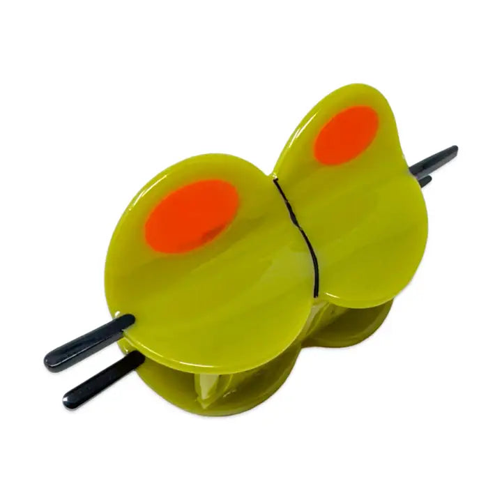 Large Olive Hair Clip