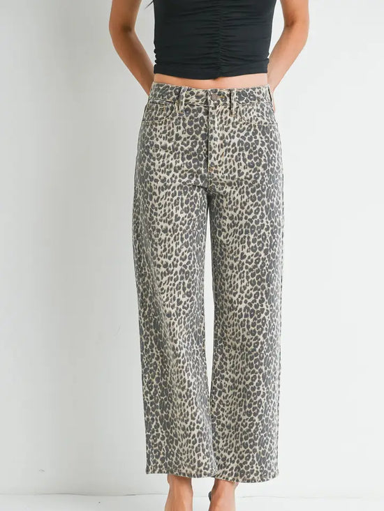 Peggy Leopard Jeans