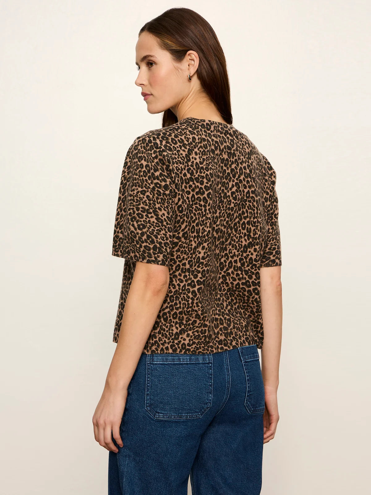 Perfect Sweater Tee in Le Cat