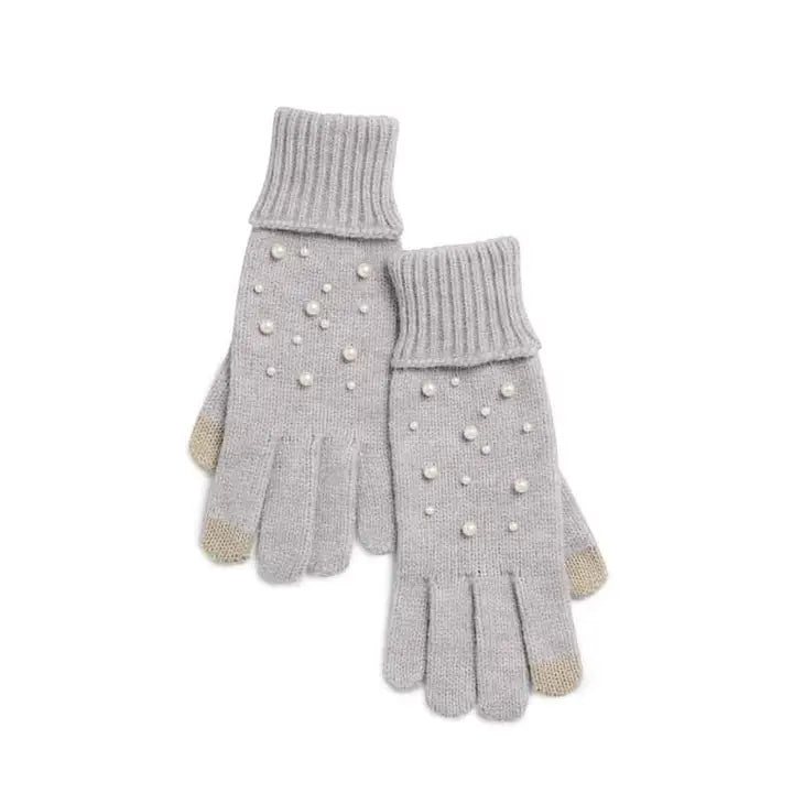Perla Touchscreen Gloves Grey