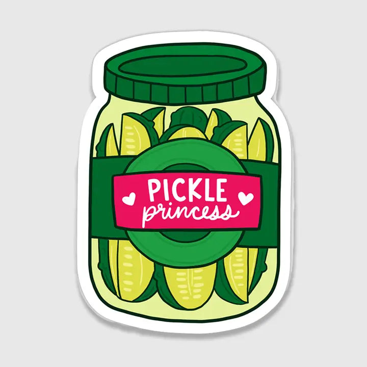 Pickle Princess Sticker