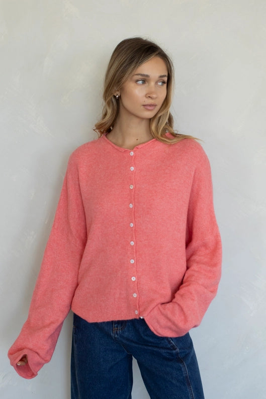 Piper Cardigan Peach