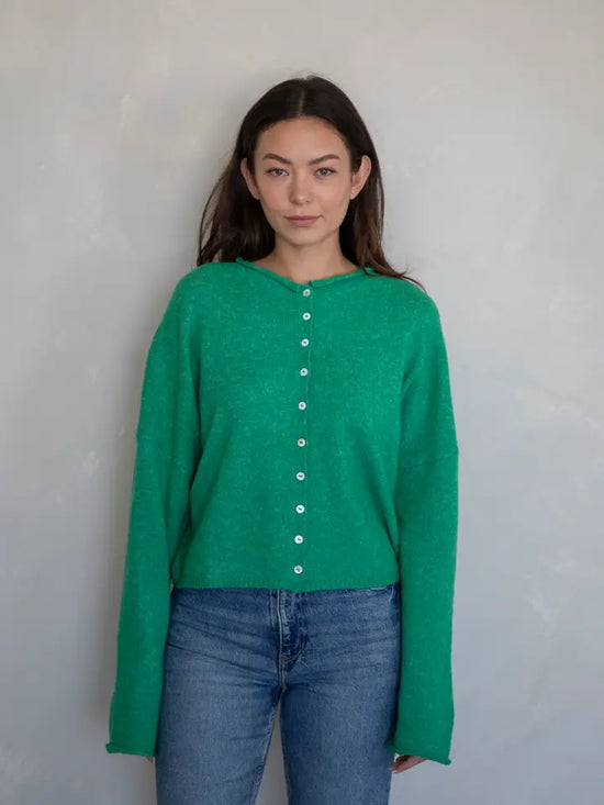 Piper Cardigan Kelly Green