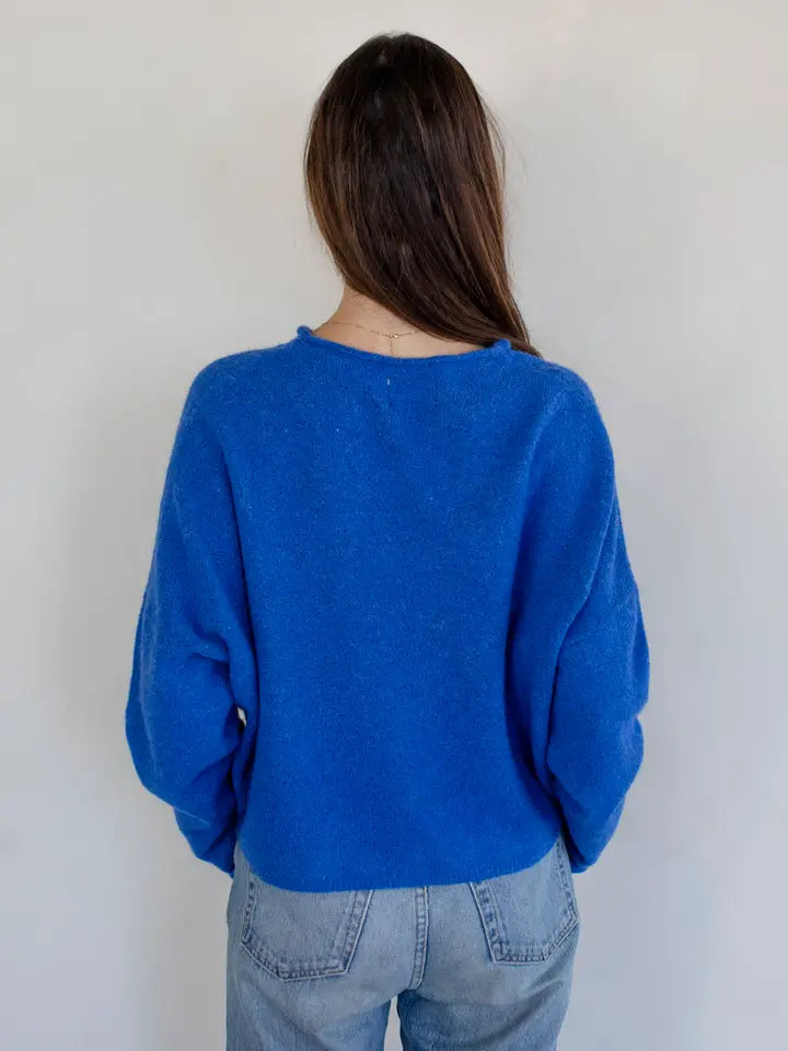 Piper Cardigan Blue