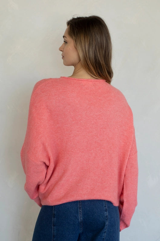 Piper Cardigan Peach