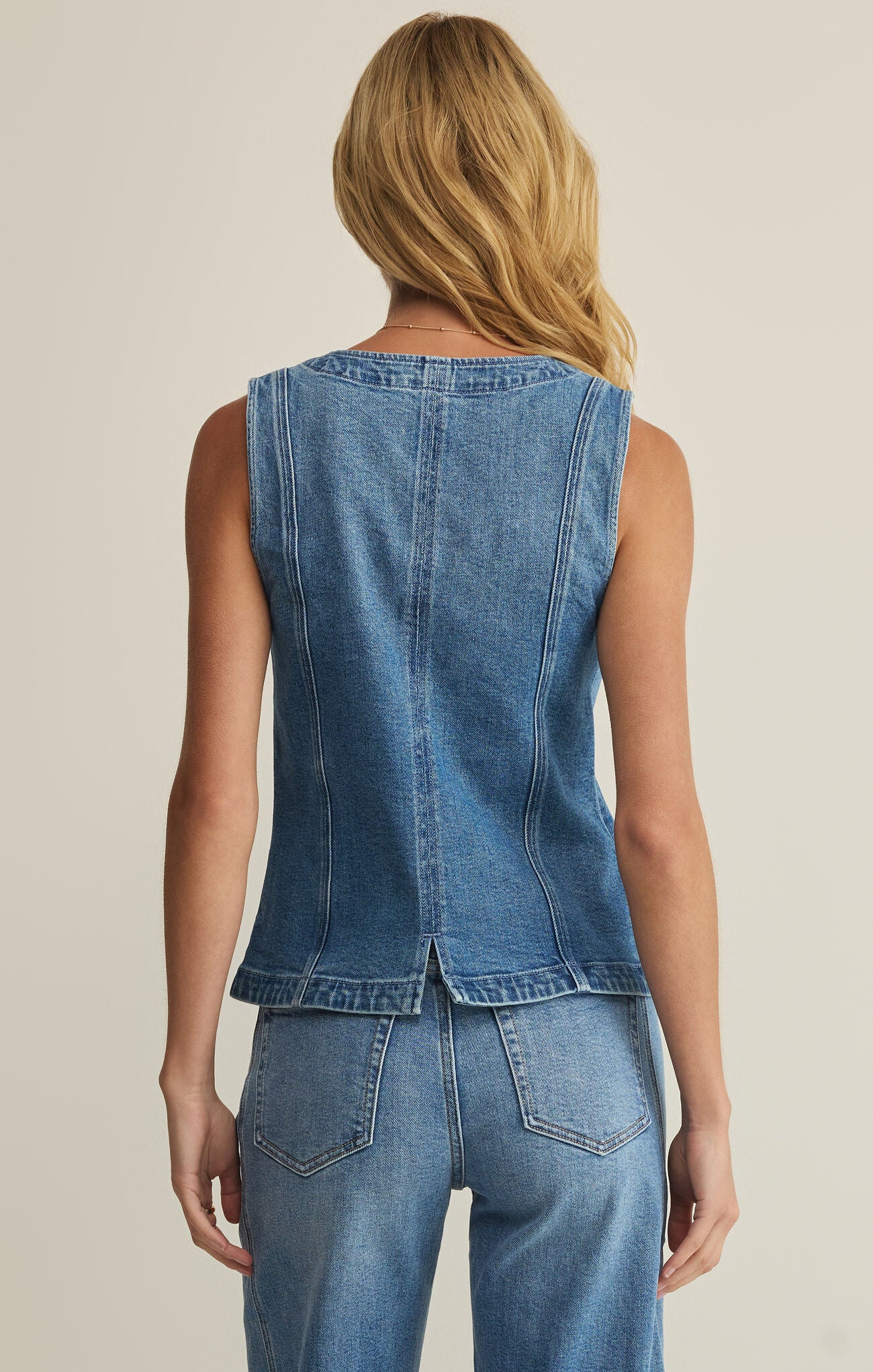 Porto Denim Vest