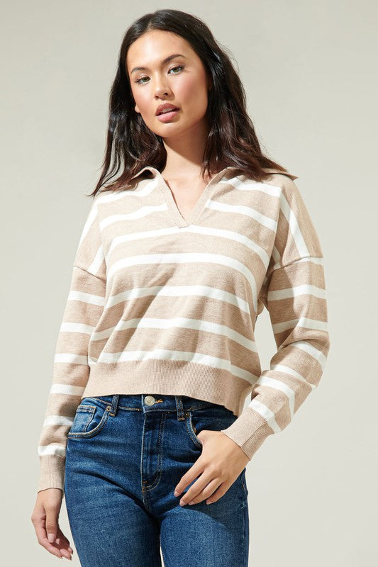 Possie Stripe Sweater
