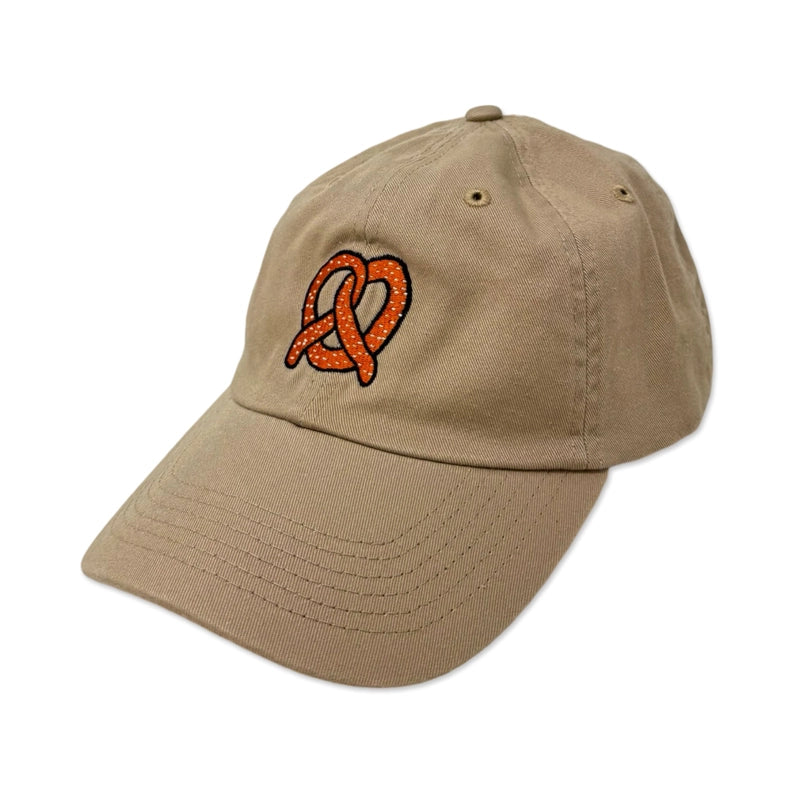 Pretzel Embroidered Hat