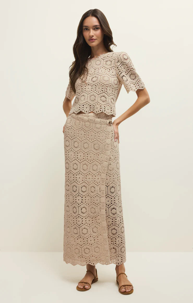 Raquel Lace Cropped Top