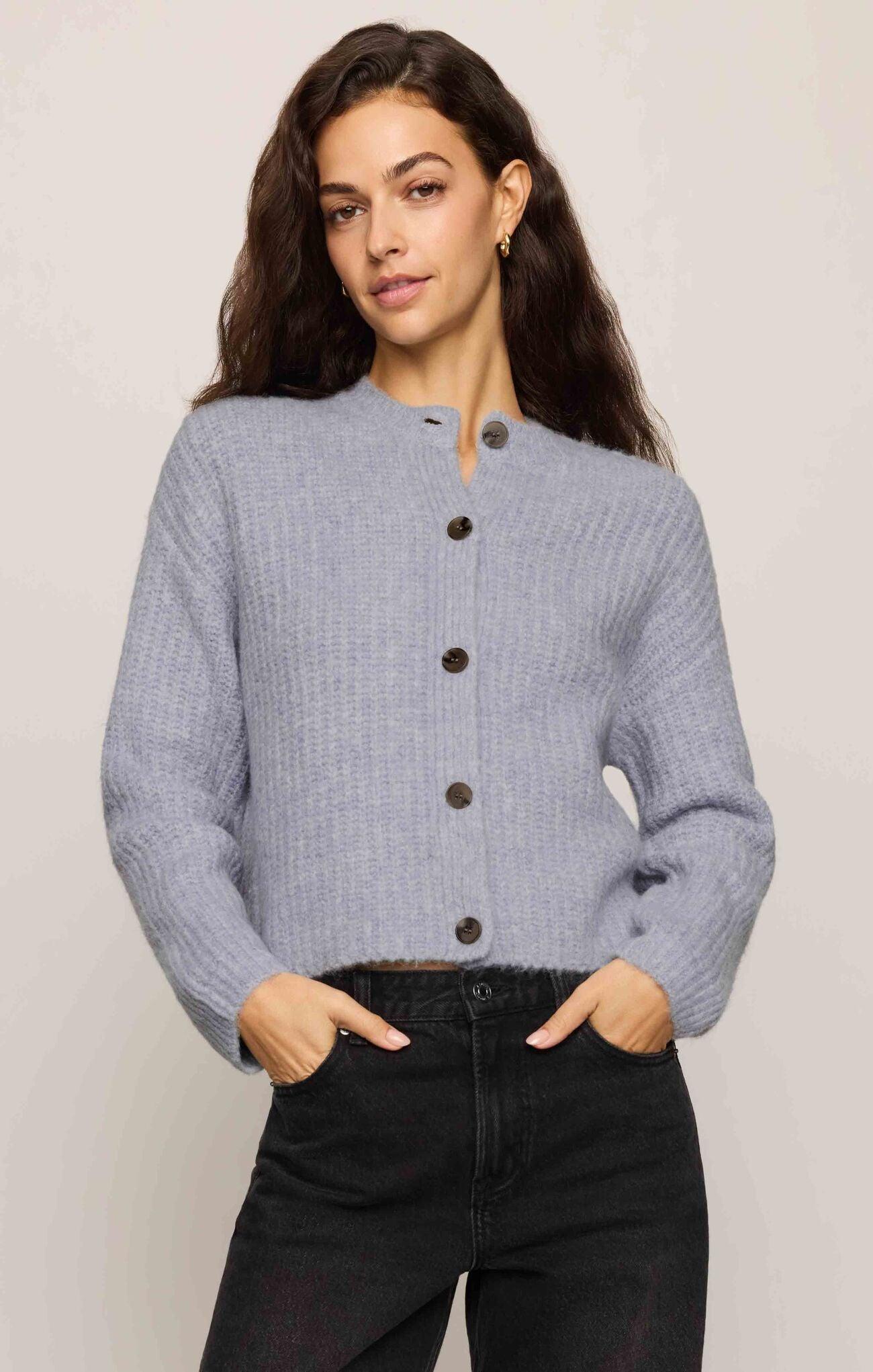 Rosemont Cardigan in Silverlake
