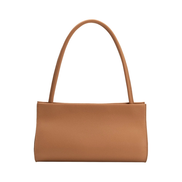 Ryleigh Recycled Vegan Leather Shoulder Bag in Tan